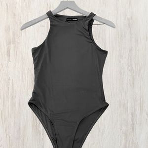 Shein Bodysuit Gray/Blue